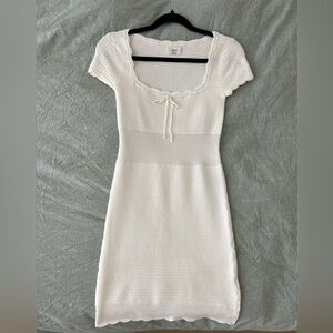 White Aritzia Wilfred Reception Dress XS
